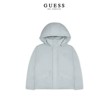 【38上新季】GUESS男士休闲短款羽绒服通勤连帽保暖外套图片
