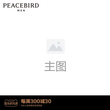 太平鸟男装 羽绒服B1ACC4601图片