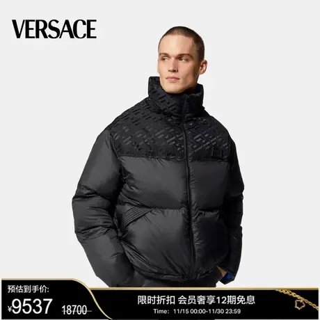 【甄选折扣】VERSACE/范思哲  男士La Greca羽绒夹克时尚外套上衣商品大图